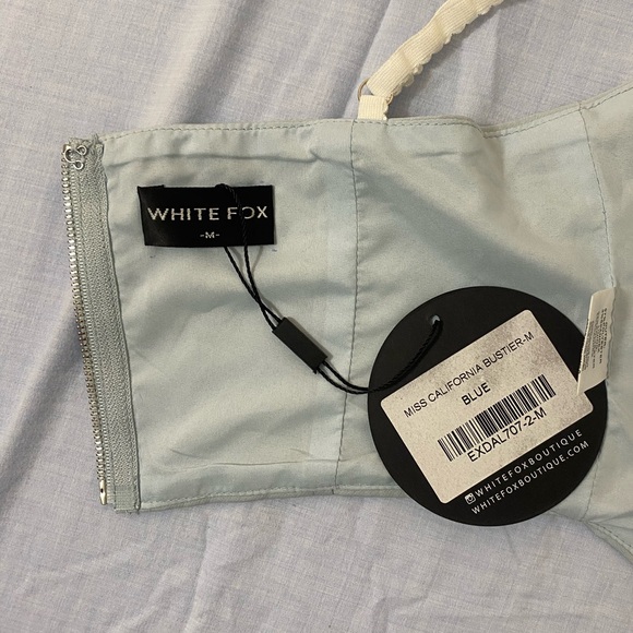 Light Blue corset top - Picture 3 of 3